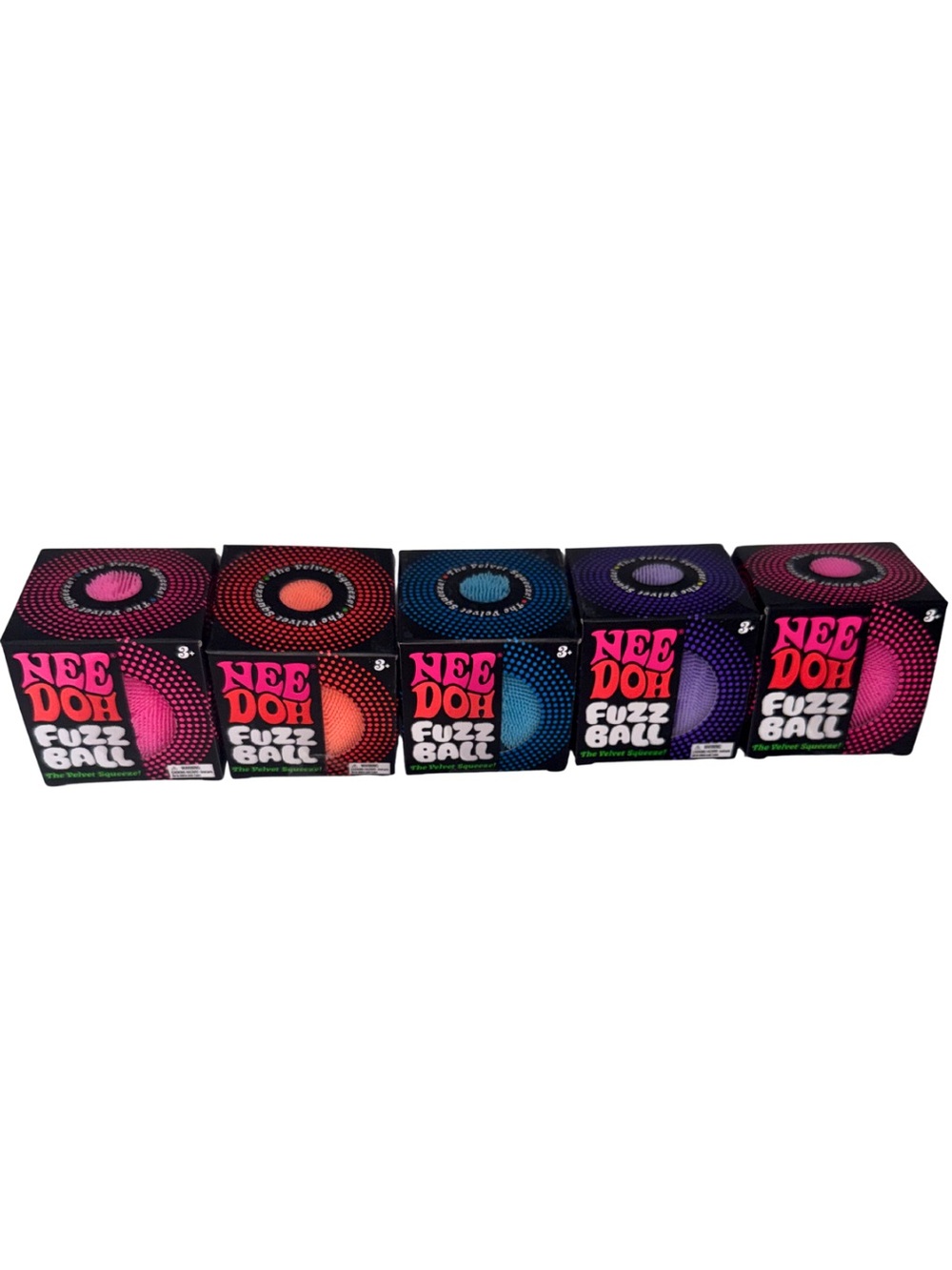 Authentic NeeDoh Fuzz Ball - Assorted Colors (SOLD SEPARATELY)